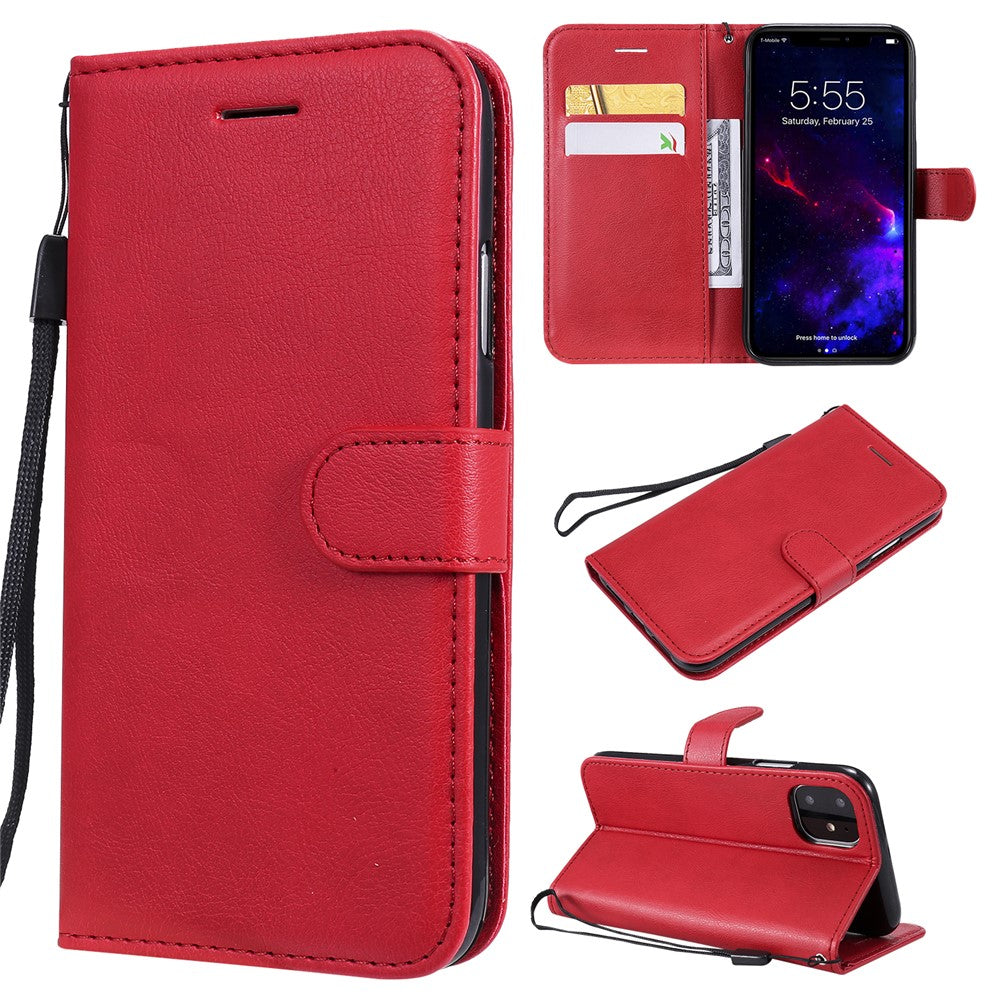 iPhone 11 Wallet Flip Cover – Rød - produktbillede 1