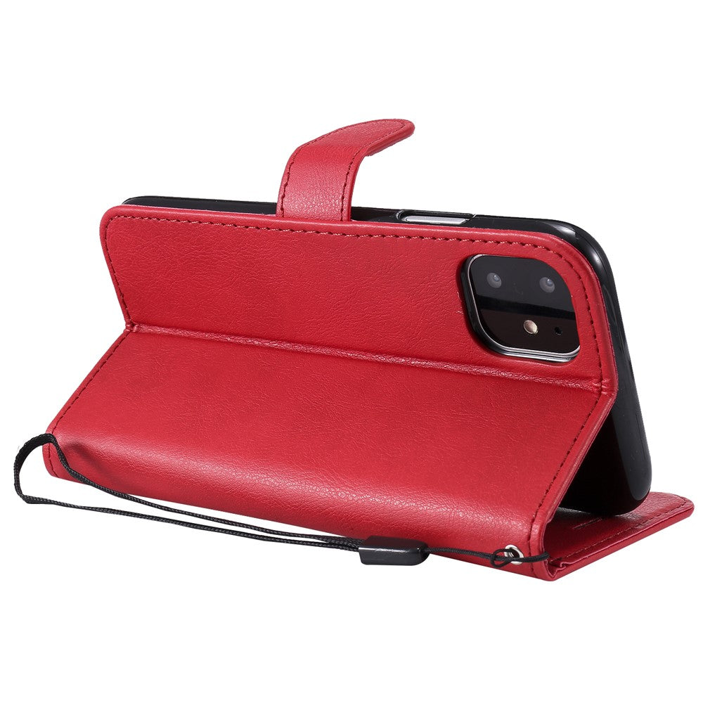 iPhone 11 Wallet Flip Cover – Rød - produktbillede 5