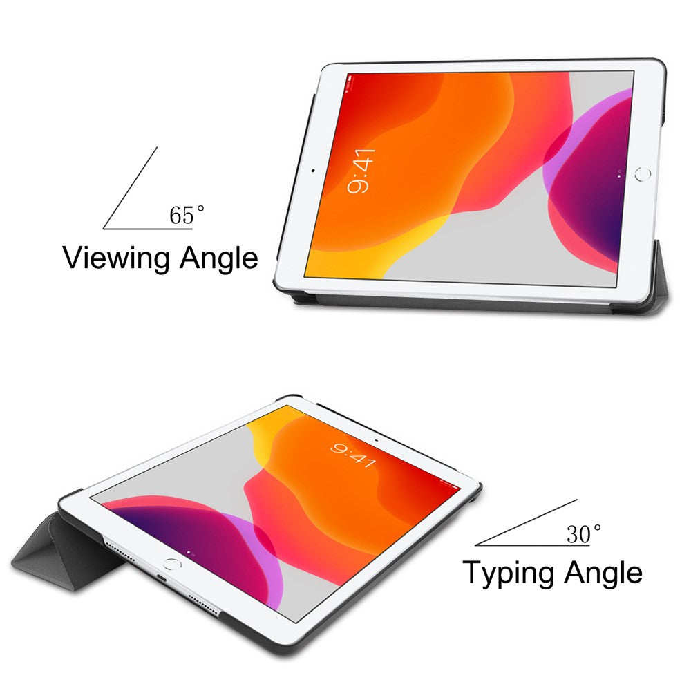 Ipad 10,2/10,5 3-Fold Grå Smart case m. AutoWake - produktbillede 3