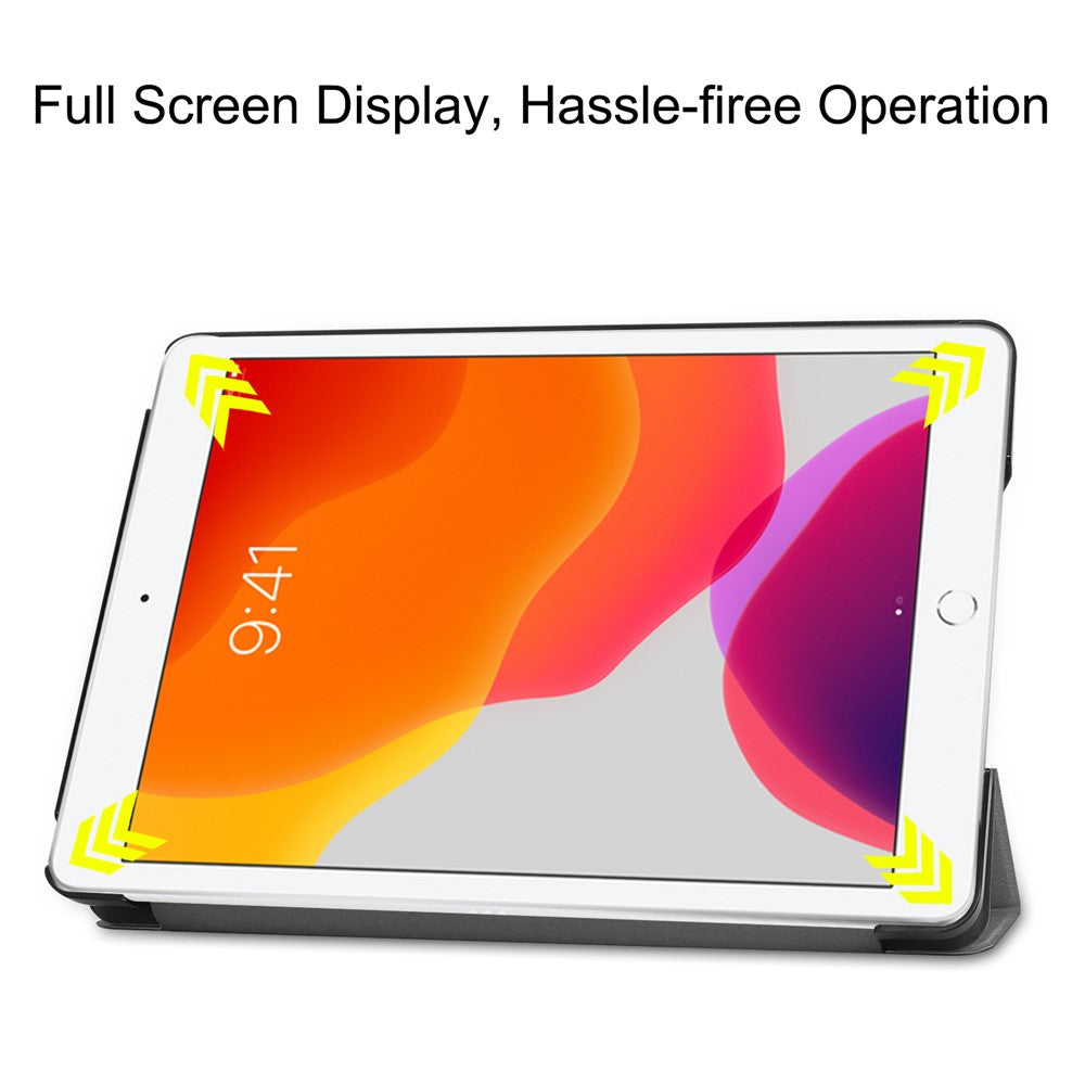 Ipad 10,2/10,5 3-Fold Grå Smart case m. AutoWake - produktbillede 4
