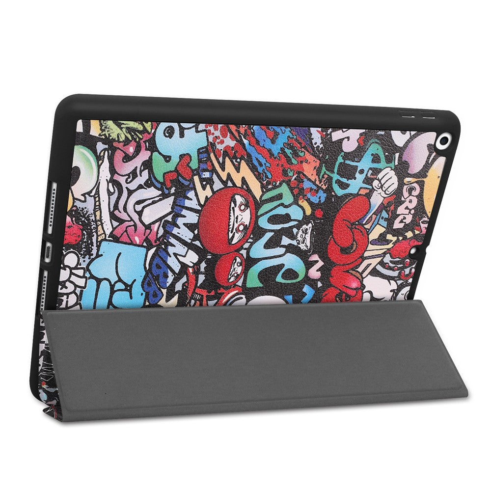 Ipad 10,2/10,5 Graffiti mønster 3-fold - produktbillede 5