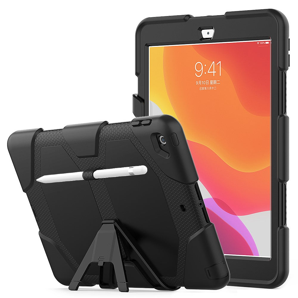 Ipad 10,2/10,5 Hybrid cover Sort Full protection - produktbillede 1
