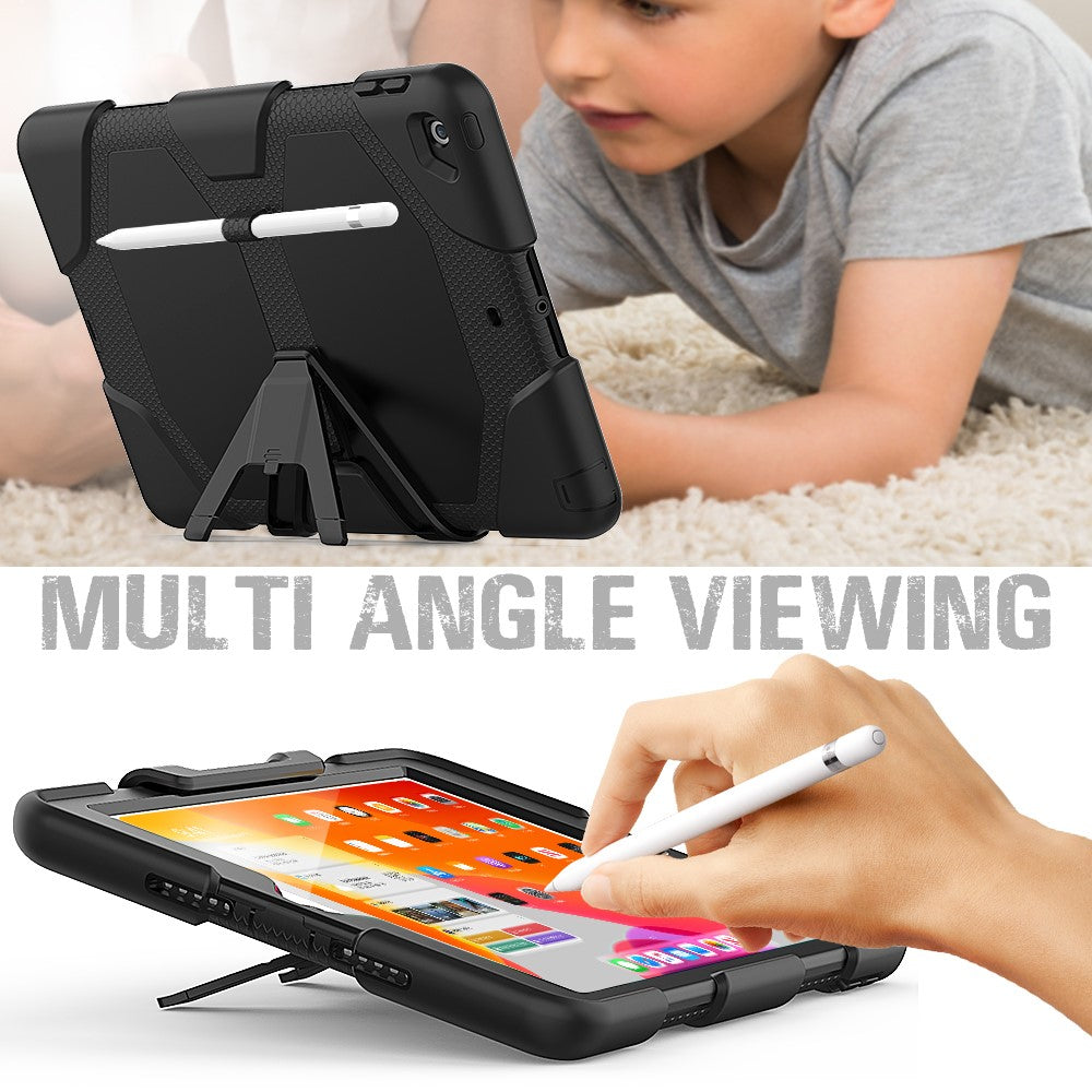 Ipad 10,2/10,5 Hybrid cover Sort Full protection - produktbillede 5