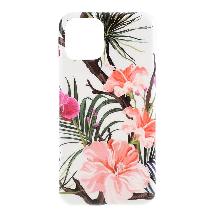 iPhone 11 Cover Klokkebusk Lyserøde blomster - produktbillede 1
