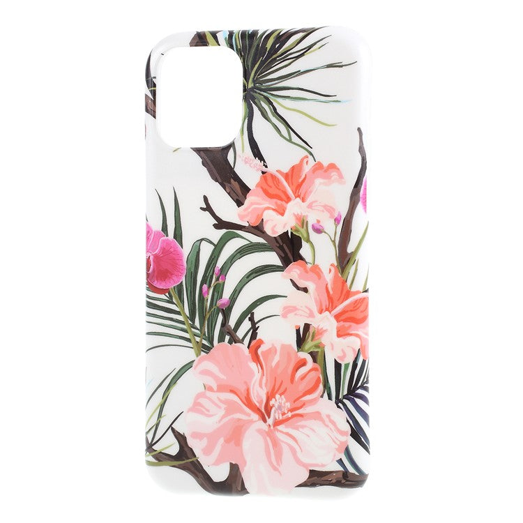 iPhone 11 Cover Klokkebusk Lyserøde blomster - produktbillede 2
