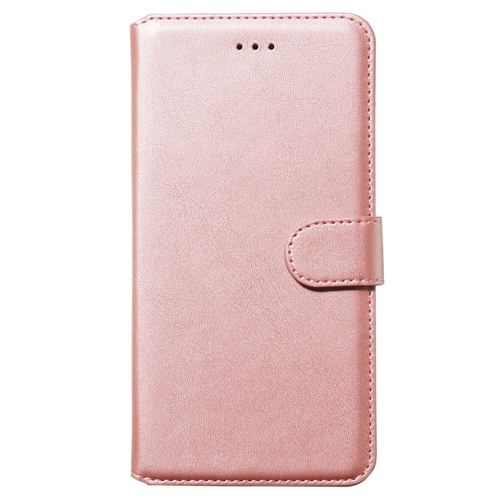 iPhone 11 Læder Wallet Flip Cover Stand Cell Mag 61 Rose – Guld - produktbillede 2