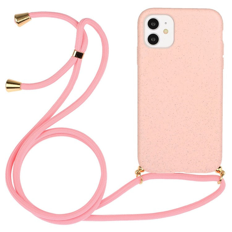 iPhone 11 Cover Multi function Strap – Lyserød - produktbillede 1