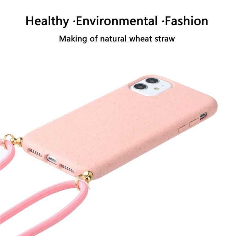 iPhone 11 Cover Multi function Strap – Lyserød - produktbillede 2