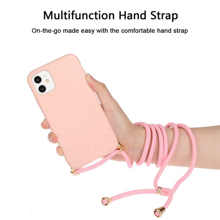 iPhone 11 Cover Multi function Strap – Lyserød - produktbillede 3