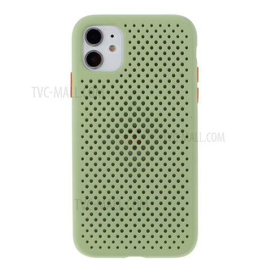 iPhone 11 Cover Varmeudslip Lysegrøn - produktbillede 1
