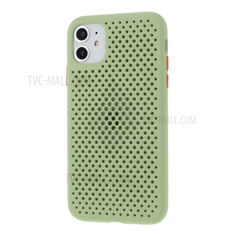 iPhone 11 Cover Varmeudslip Lysegrøn - produktbillede 2