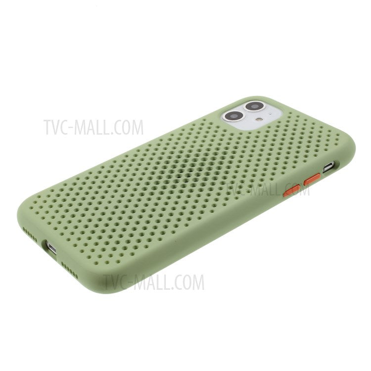 iPhone 11 Cover Varmeudslip Lysegrøn - produktbillede 4