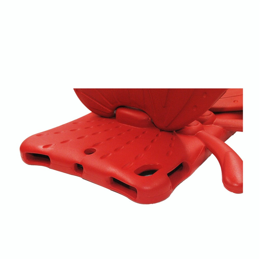 iPad 10,2 - 10,5 - air3 - børnecover - sommerfugl - rød - produktbillede 4