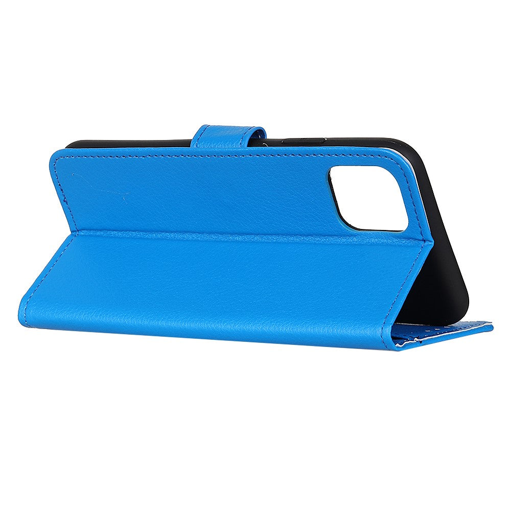 iPhone 12/12 Pro Wallet Flip Cover – Blå - produktbillede 3