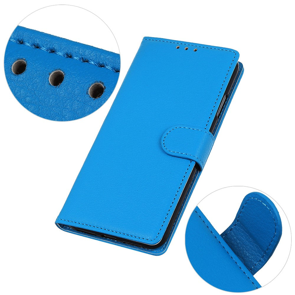 iPhone 12/12 Pro Wallet Flip Cover – Blå - produktbillede 5