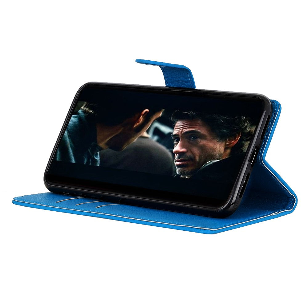 iPhone 12/12 Pro Wallet Flip Cover – Blå - produktbillede 9