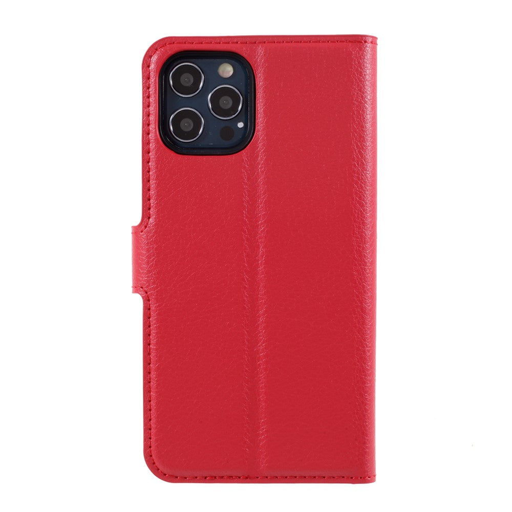 iPhone 12/12 Pro Wallet Flip Cover – Rød - produktbillede 3