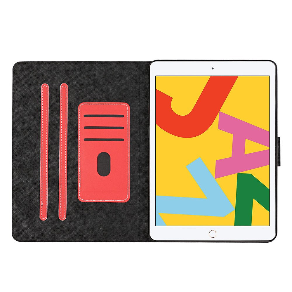 iPad 10,2/10,5 PU Læder Auto Wake - Red - produktbillede 5