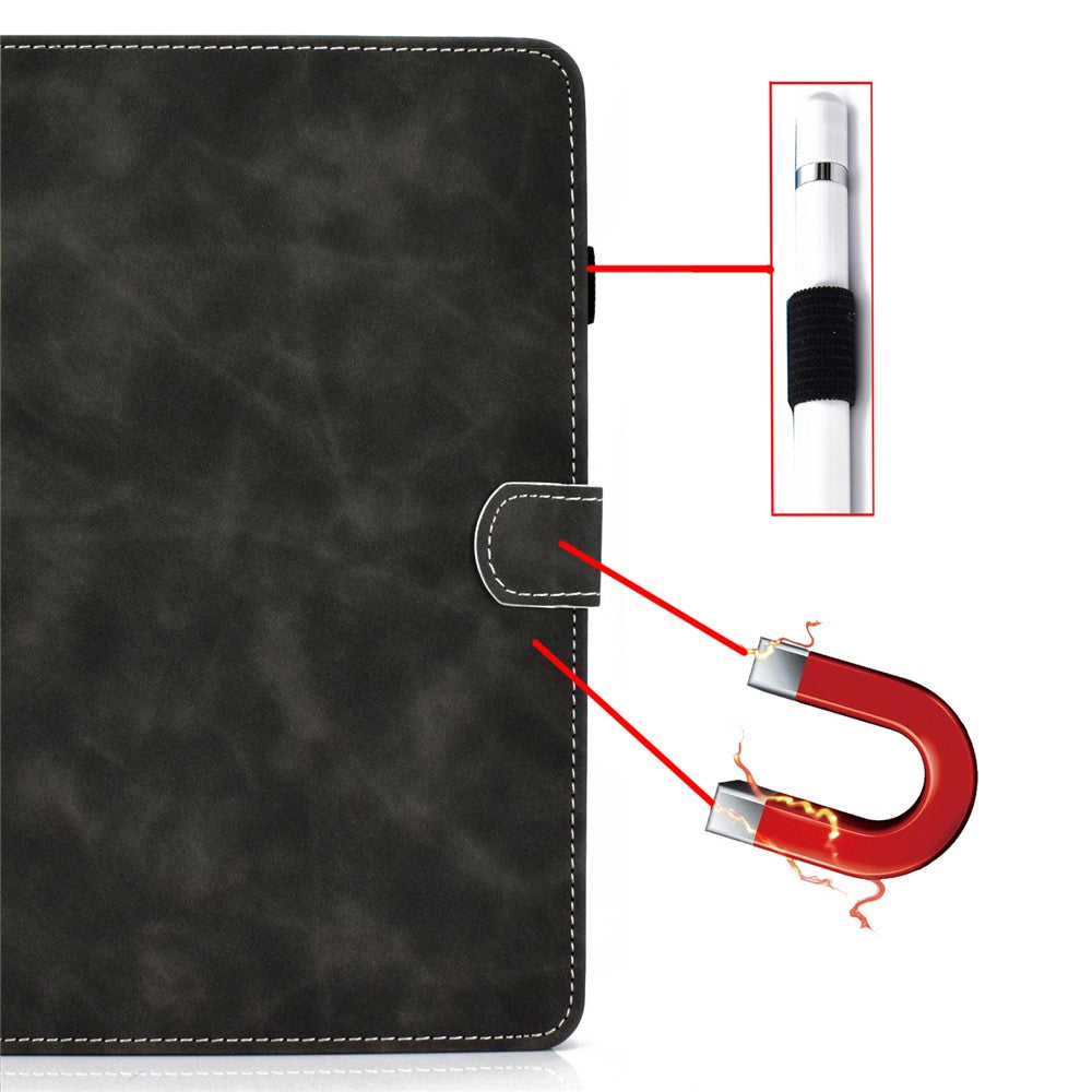 iPad 10,2/10,5 cover Microfiber læder sort - produktbillede 11