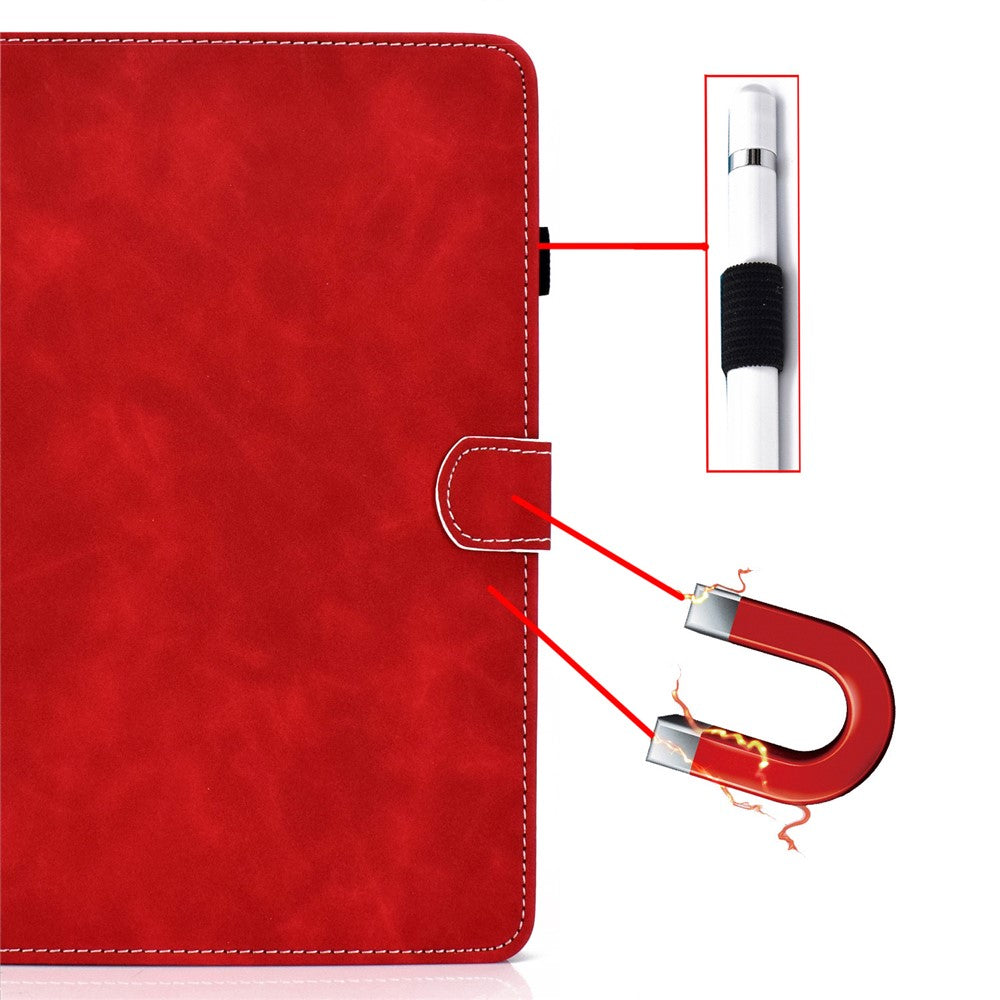 iPad 10,2/10,5 cover Microfiber læder Rød - produktbillede 11