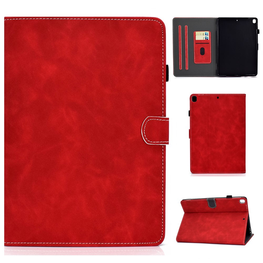 iPad 10,2/10,5 cover Microfiber læder Rød - produktbillede 1