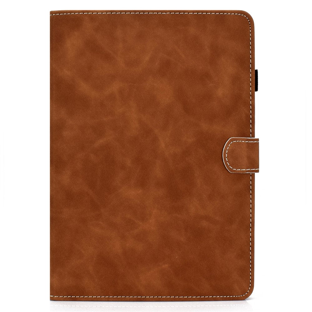 iPad 10,2/10,5 cover Microfiber læder Brun - produktbillede 2