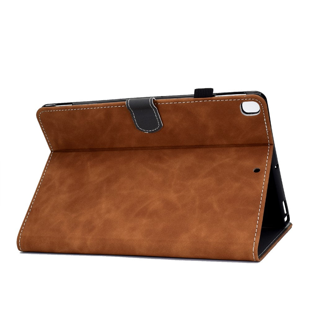 iPad 10,2/10,5 cover Microfiber læder Brun - produktbillede 5