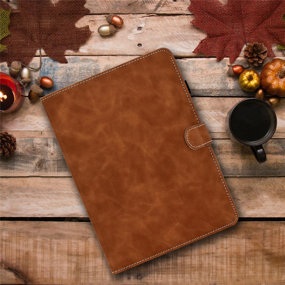iPad 10,2/10,5 cover Microfiber læder Brun - produktbillede 9