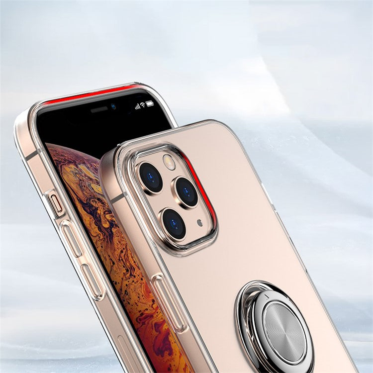 iPhone 12/12 Pro Cover Kickstand Gennemsigtig - produktbillede 3