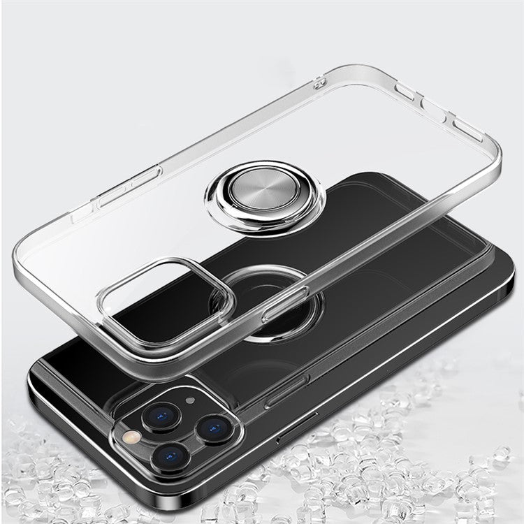 iPhone 12/12 Pro Cover Kickstand Gennemsigtig - produktbillede 5