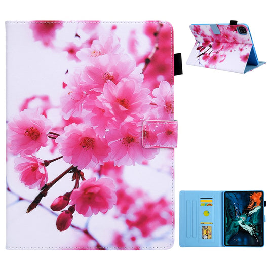 iPad 11" 360 pink blomst