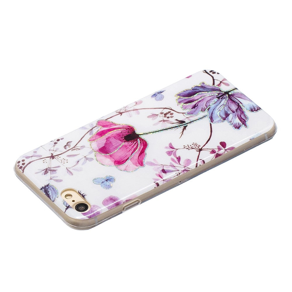 iPhone 7/8/SE TPU Cover Marble IMD Design 2020 Lotus - produktbillede 4