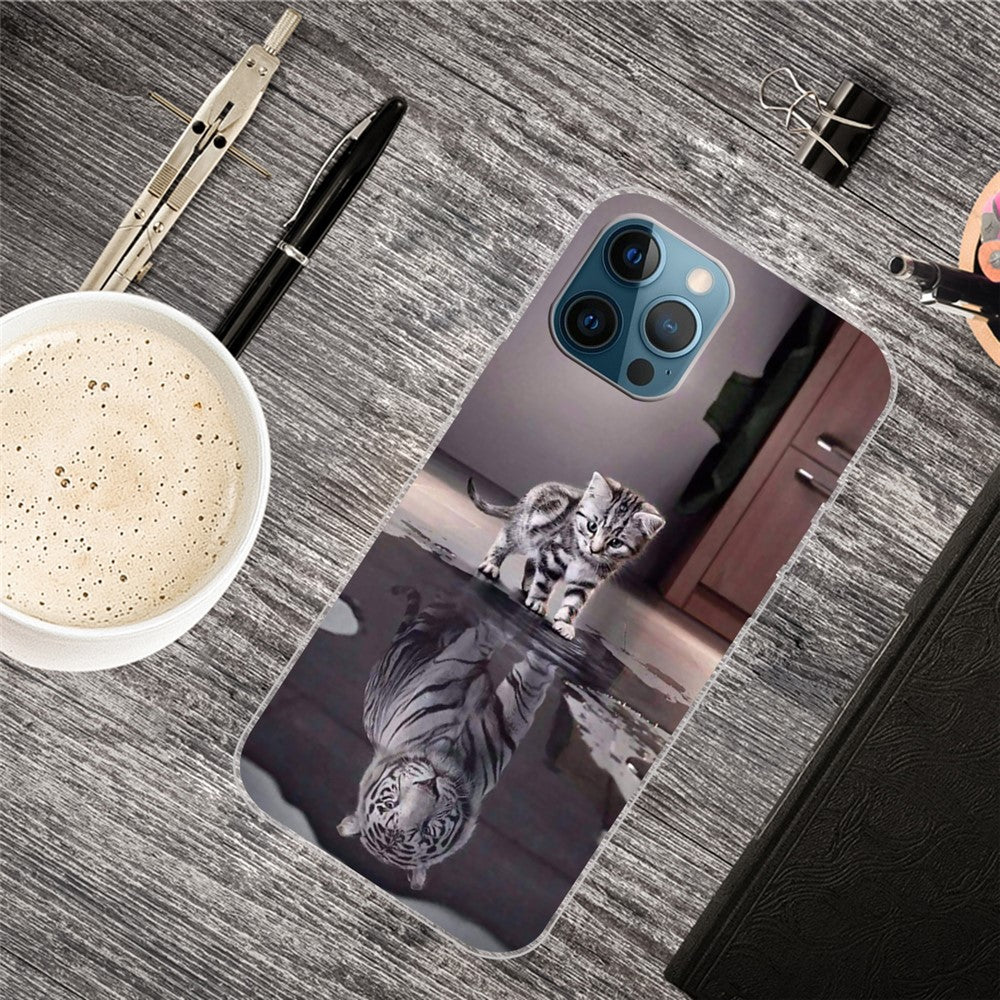 iPhone 13 Pro Max Cover kat tiger - produktbillede 4