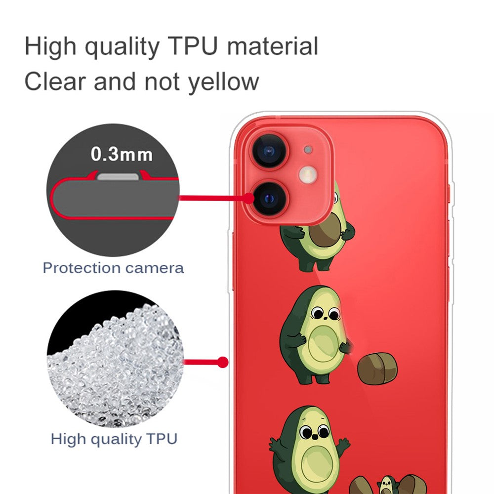 iPhone 13 mini Cover M/avocado – Rød - produktbillede 3