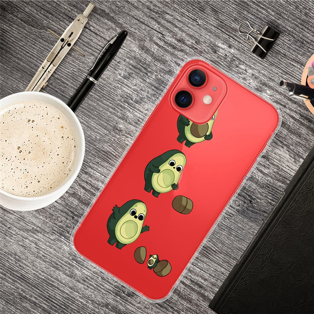 iPhone 13 mini Cover M/avocado – Rød - produktbillede 4
