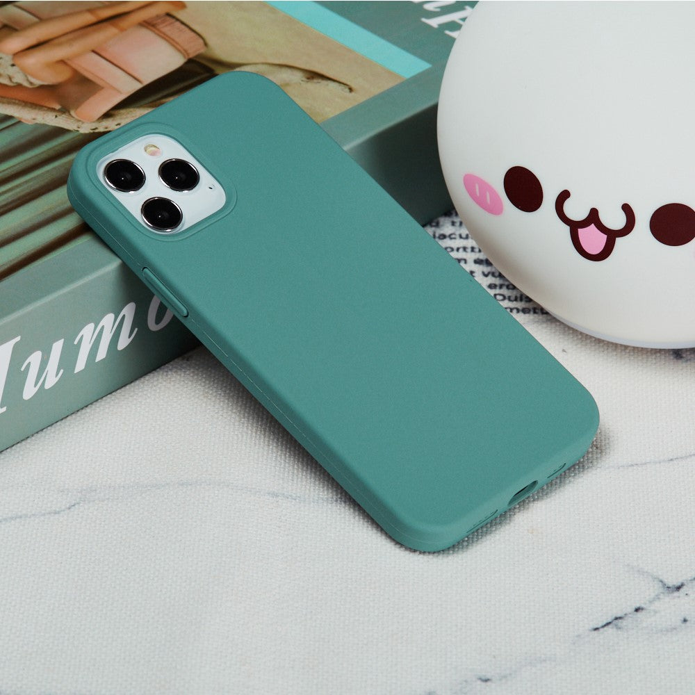 iPhone 13 Pro Silicone Cover Ensfarvetgrøn – Grøn - produktbillede 6