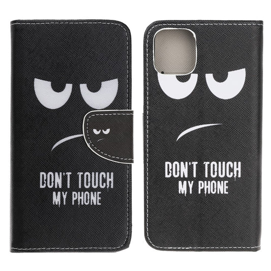 iPhone 13 Mini Wallet Flip Cover Don't Touch - produktbillede 1