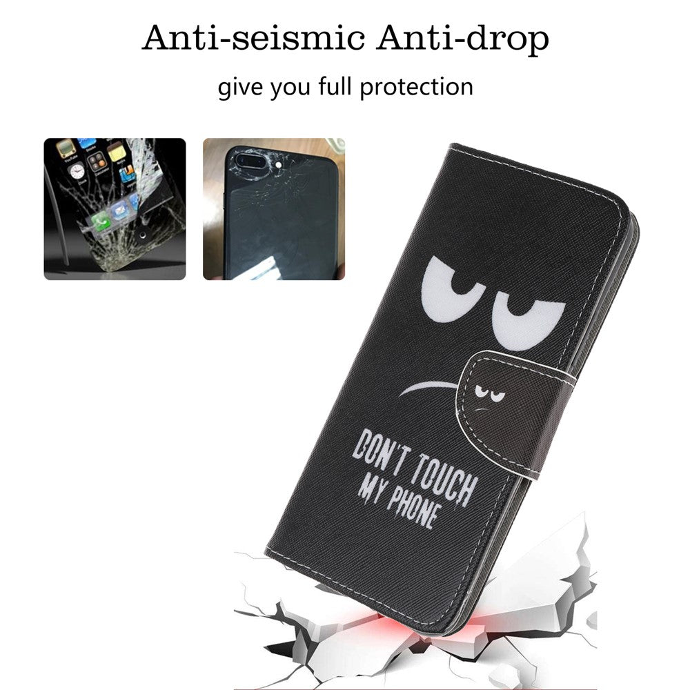 iPhone 13 Mini Wallet Flip Cover Don't Touch - produktbillede 3