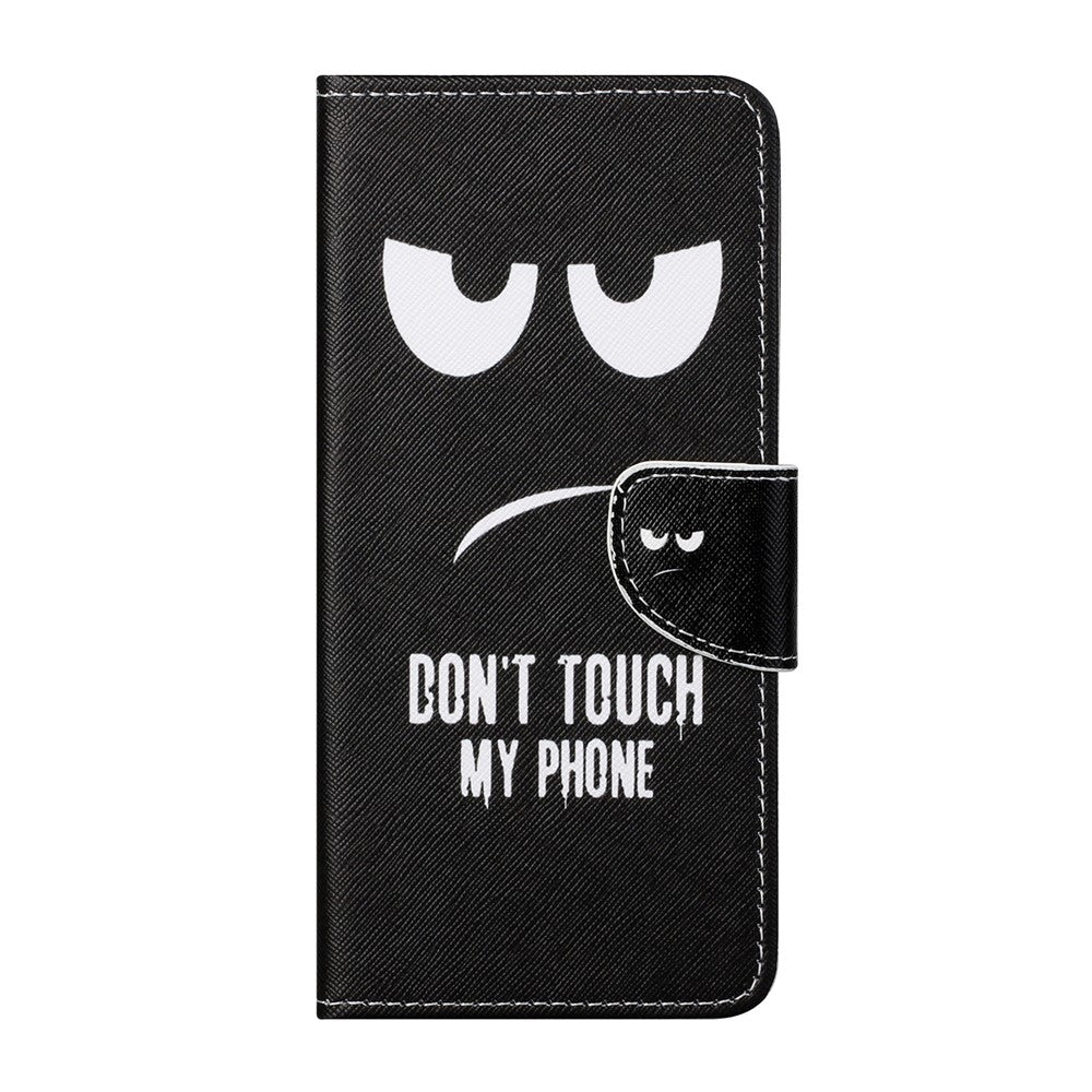 iPhone 13 Wallet Flip Cover Don't Touch - produktbillede 3