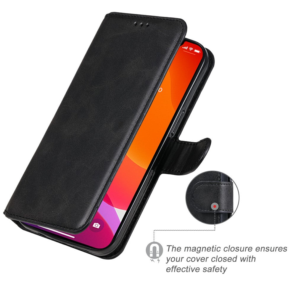 iPhone 13 Pro Læder Wallet Flip Cover Drop proof Folio Mag 61 – Sort