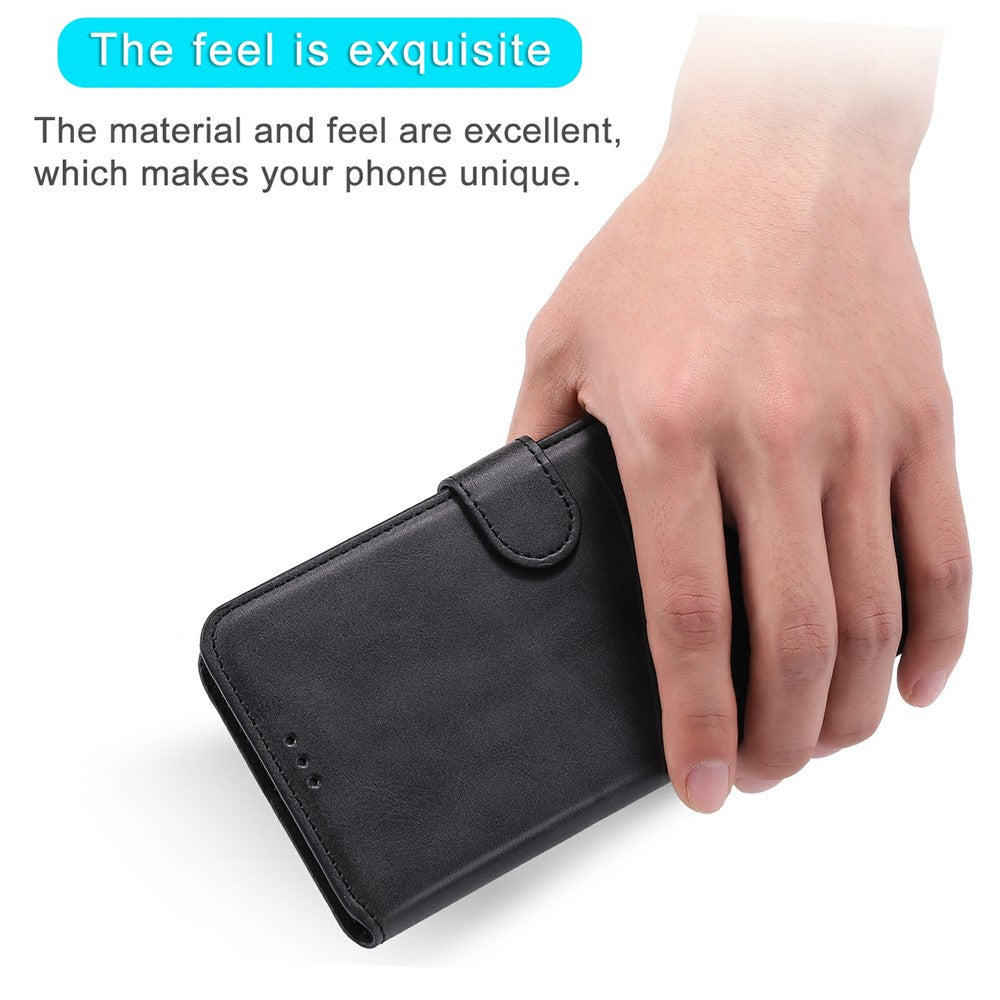 iPhone 13 Pro Læder Wallet Flip Cover Drop proof Folio Mag 61 – Sort
