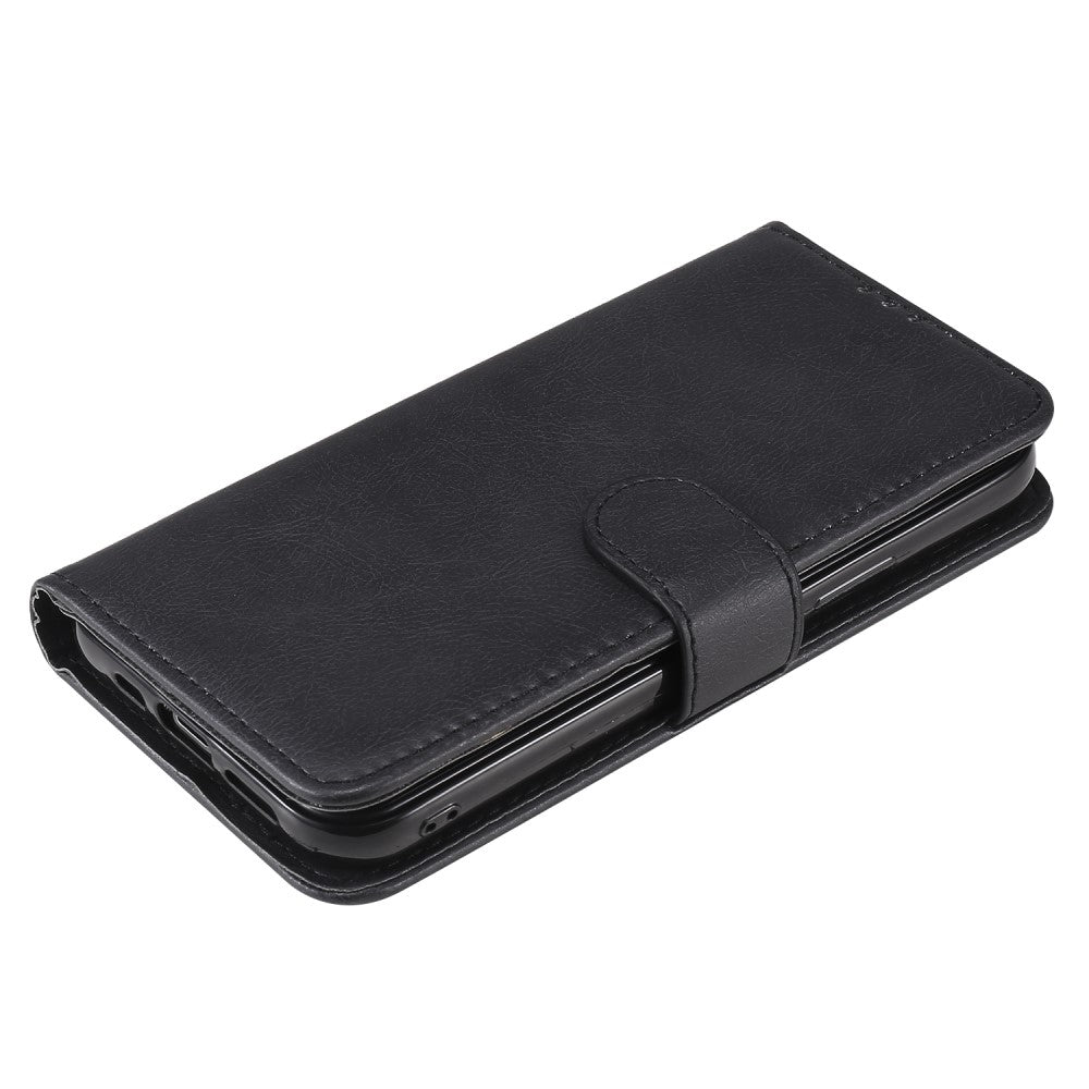 iPhone 12 / 12 Pro Wallet Flip Cover 2 i 1 Magnet – Sort