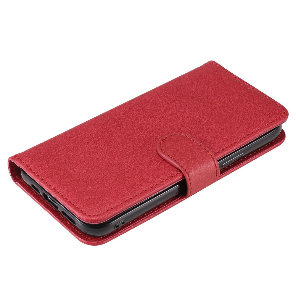 iPhone 12/12 Pro Wallet Flip Cover 2 i 1 Magnet Cover – Rød