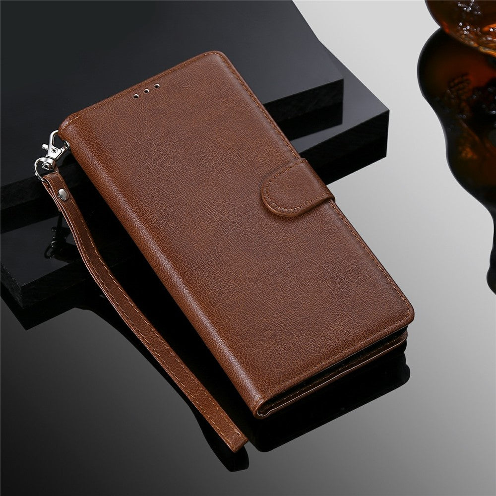 iPhone 12/12 Pro Wallet Flip Cover 2 i 1 Magnet Cover – Brun - produktbillede 7