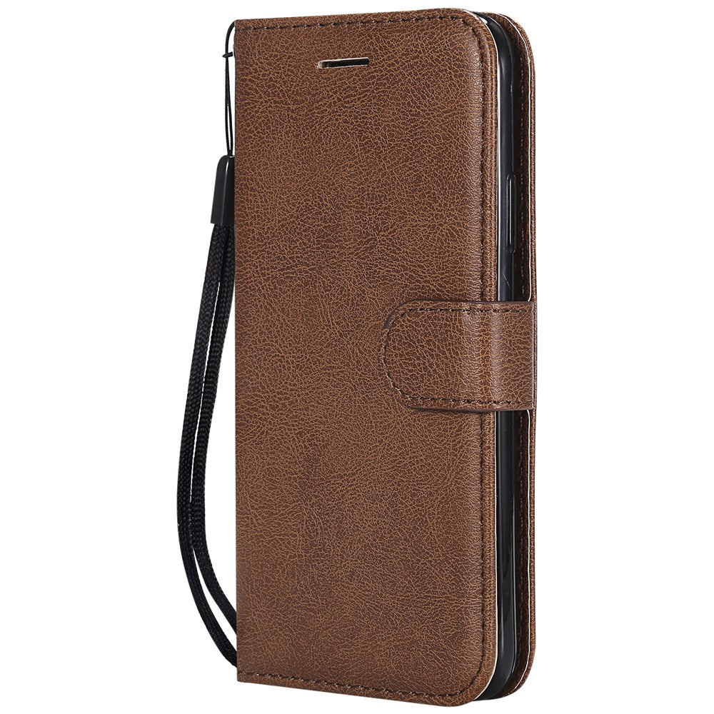 iPhone X/XS Wallet Flip Cover 2 i 1 – Brun - produktbillede 2