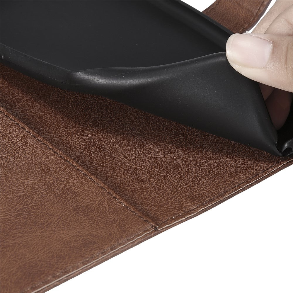 iPhone X/XS Wallet Flip Cover 2 i 1 – Brun - produktbillede 8