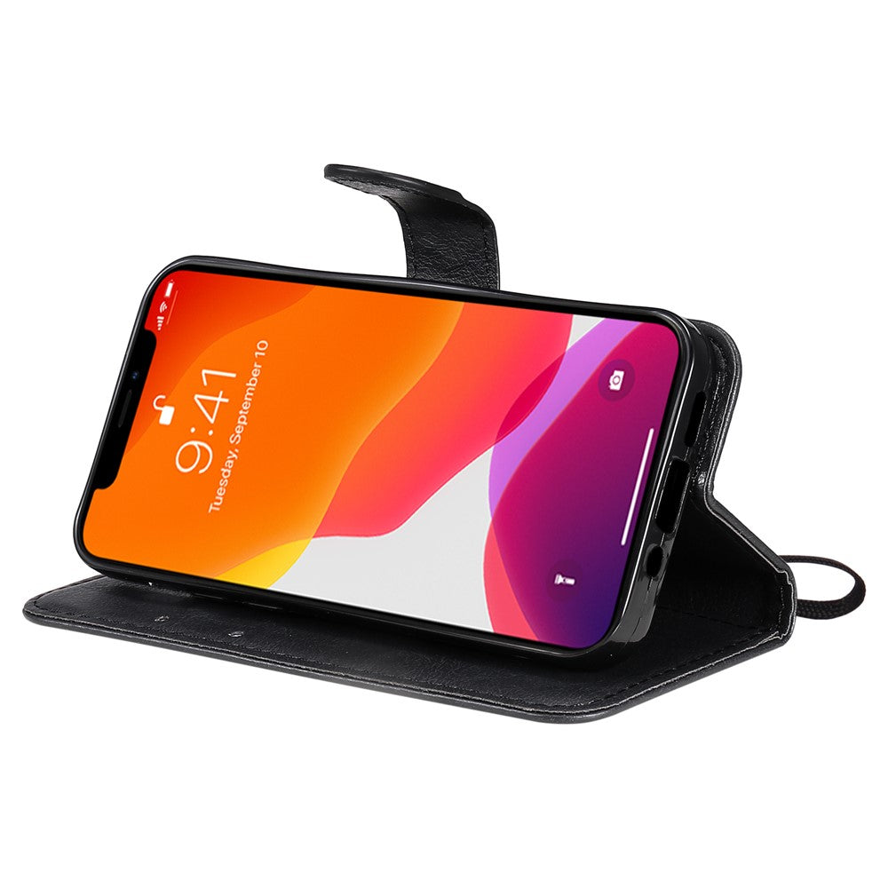 iPhone 13 Mini Wallet Flip Cover – Sort - produktbillede 6
