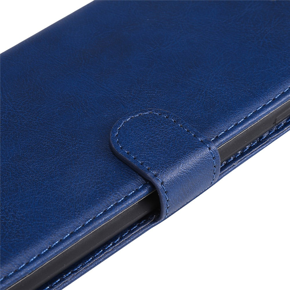iPhone 13 Mini TPU Wallet Flip Cover Stand Series 2 and Texture Full Protection – Blå
