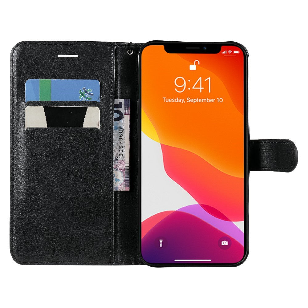 iPhone 13 Pro Max Wallet Flip Cover – Sort - produktbillede 4
