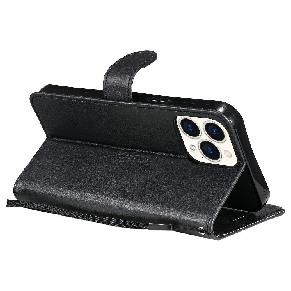iPhone 13 Pro Max Wallet Flip Cover – Sort - produktbillede 5